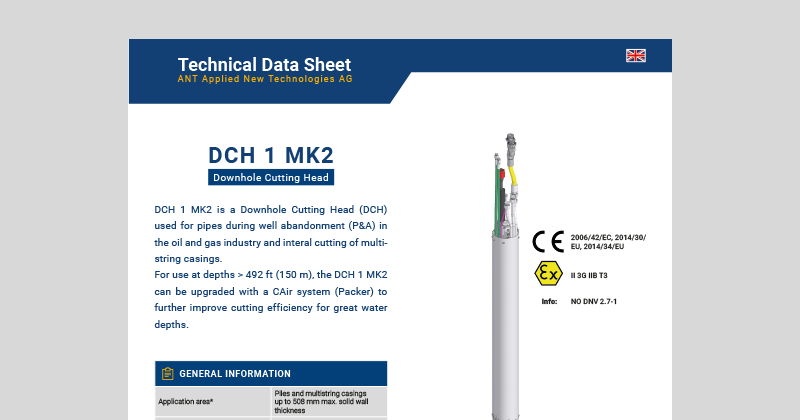 DCH 1 Data Sheet