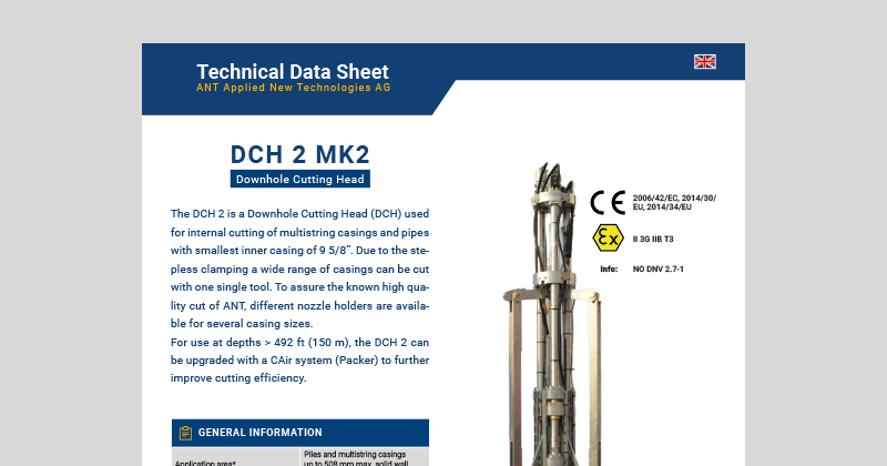 Data Sheet DCH 2 MK2