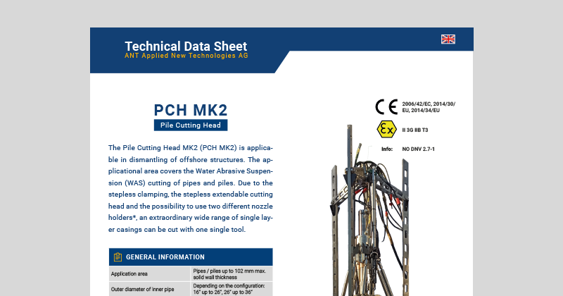 Data Sheet PCH MK2
