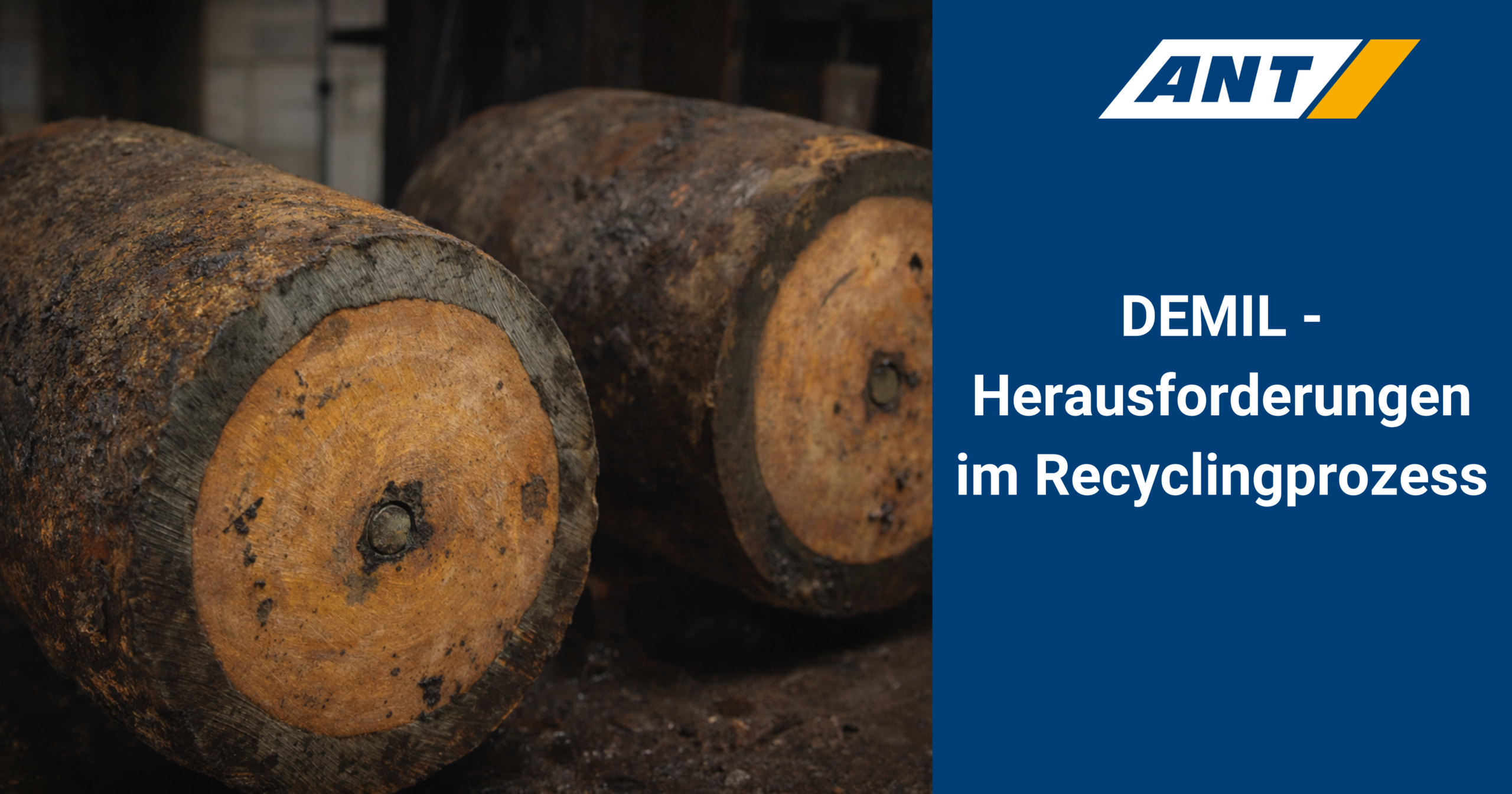 Altmunition ist zu sehen